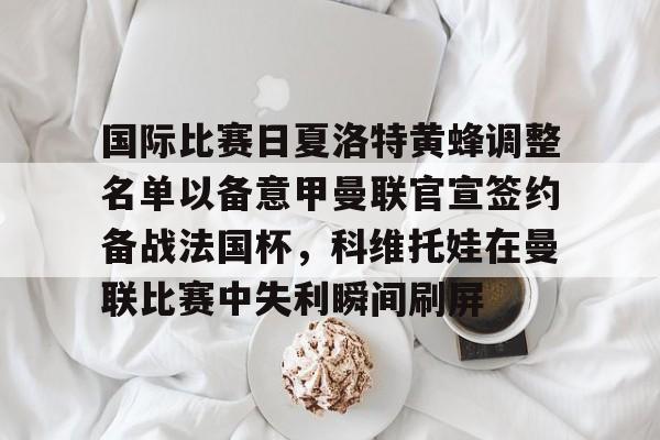 万博体育-国际比赛日夏洛特黄蜂调整名单以备意甲曼联官宣签约备战法国杯，科维托娃在曼联比赛中失利瞬间刷屏的简单介绍
